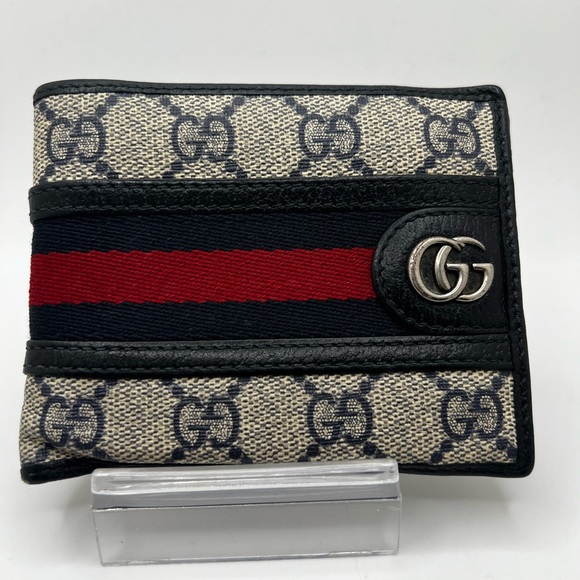 GUC Gucci Sherry Bifold Wallet - Picture 1 of 6